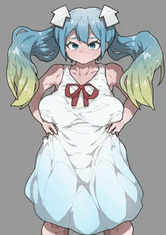 助太刀スルネちゃんの恵まれた体