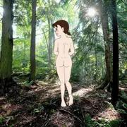変質者の気配を察するしずかちゃん(笑)