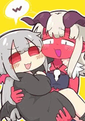 よわよわサキュバスと即堕ち悪魔