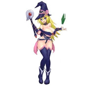オリジナル魔法使い女の子