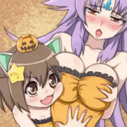 にゃあがチュウたんにいたずらしてる間にお菓子を用意するにゃす