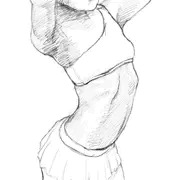 少女模写