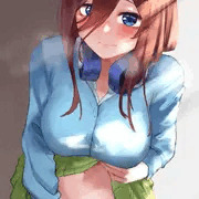 三玖のパンツに
