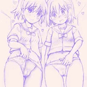 見せてくれるふたり