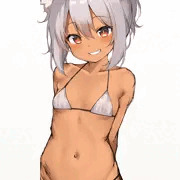 看板娘　ラフ