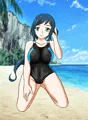リン子ママ競泳水着