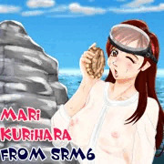 スーパーリアル麻雀P6「海女さんコスの栗原真理さん」