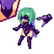 魔法少女＿食い込み