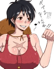 ルフィ　女体化　