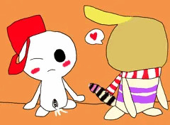 思春期なめこ♂x雪だるまなめこ♀