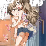 玄関でヘコヘコ