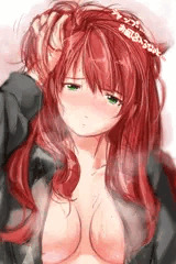 看板娘（風呂に入れず8日目_夕）