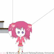 寒い為に高層建物と直結しているレンタカーの入ったオフィスビルで小便している新成人