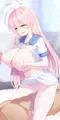 分身した先生に突かれつつおっぱい吸われてうっとりするハナコ（加筆版）