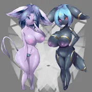 ブラッキー　エーフィ
