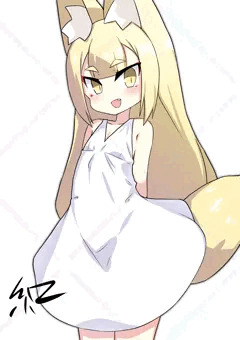 きつねっこワンピ