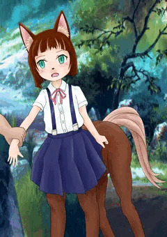 ケンタウロス子ちゃんの種付け（直前）