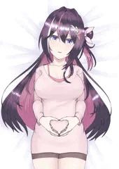 △ZKi、カードイラストっぽい寝姿