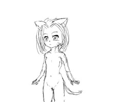 ケモ寄り猫耳さん