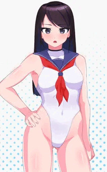 ハイレグセｰラー子②