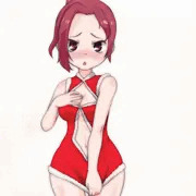 サ…サンタコスだ…///△///