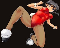 背景無し　バニーらんま差分