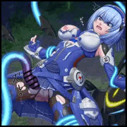 触手に凌辱されるアークス(コミッション)