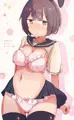 下着付き逆バニーセーラー服