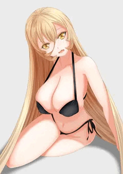 黒ビキニおニュイ