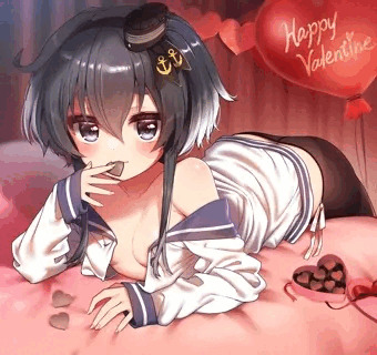 チョコとえっちな時津風ちゃん、、、🍫♥