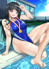 💖✨💙泳ぐのが大好きな学校のエース✨💙💖