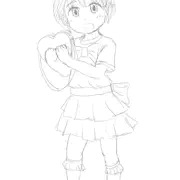 普通の時の絵とエロ絵　その２