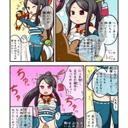 にょきにょきのはるかちゃん。