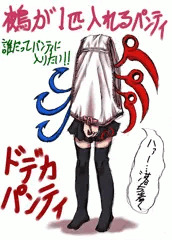 ドデカパンティを穿いたぬえ