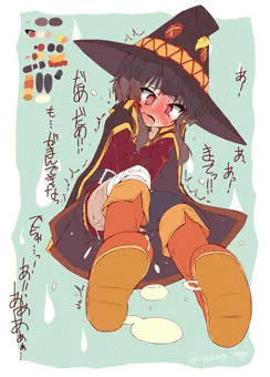 おしっこしたいめぐみん③