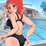 神条紫杏が水着を着てくれたよ！