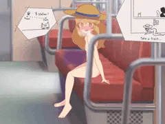 お散歩ガール、電車ルート