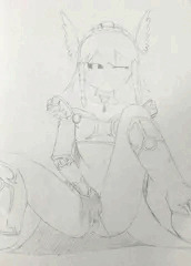 オナニーするブリュンヒルデ