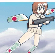 銀翼娘　一式戦闘機　隼