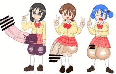 日常3人組ふたなり