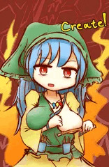 おっぱい丸出し袿姫様流行れ絵