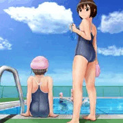 プールサイド