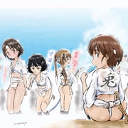 お祭りウサギ