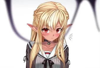 不知火フレアちゃん透けるメガネ