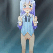 ガラスの向こうのチノちゃん