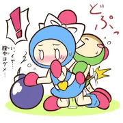 スパボンＲの『水ボン』描いてみたかった。