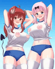 千花＆シャミ子