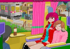 【非エロ】座席夜行で迎える朝の幻想【テツ】