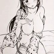 脱ぎかけ翠ちゃん