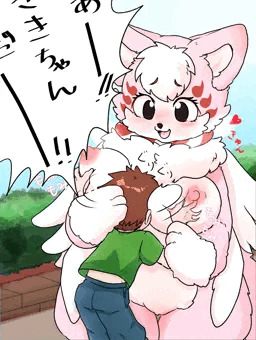 ふわふわさきちゃん！